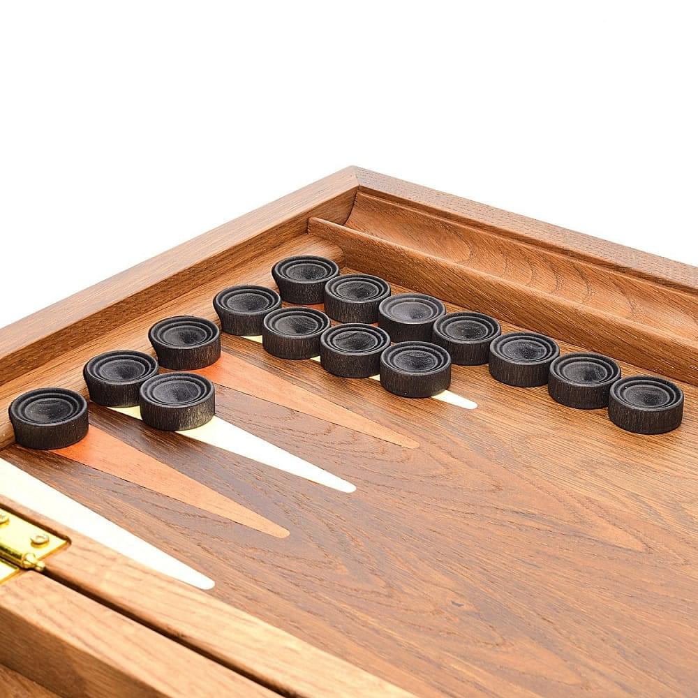 Нарды деревянные резные «Календарь Майя» из массива чёрного дуба - интернет магазин Русь Велика я фото 3