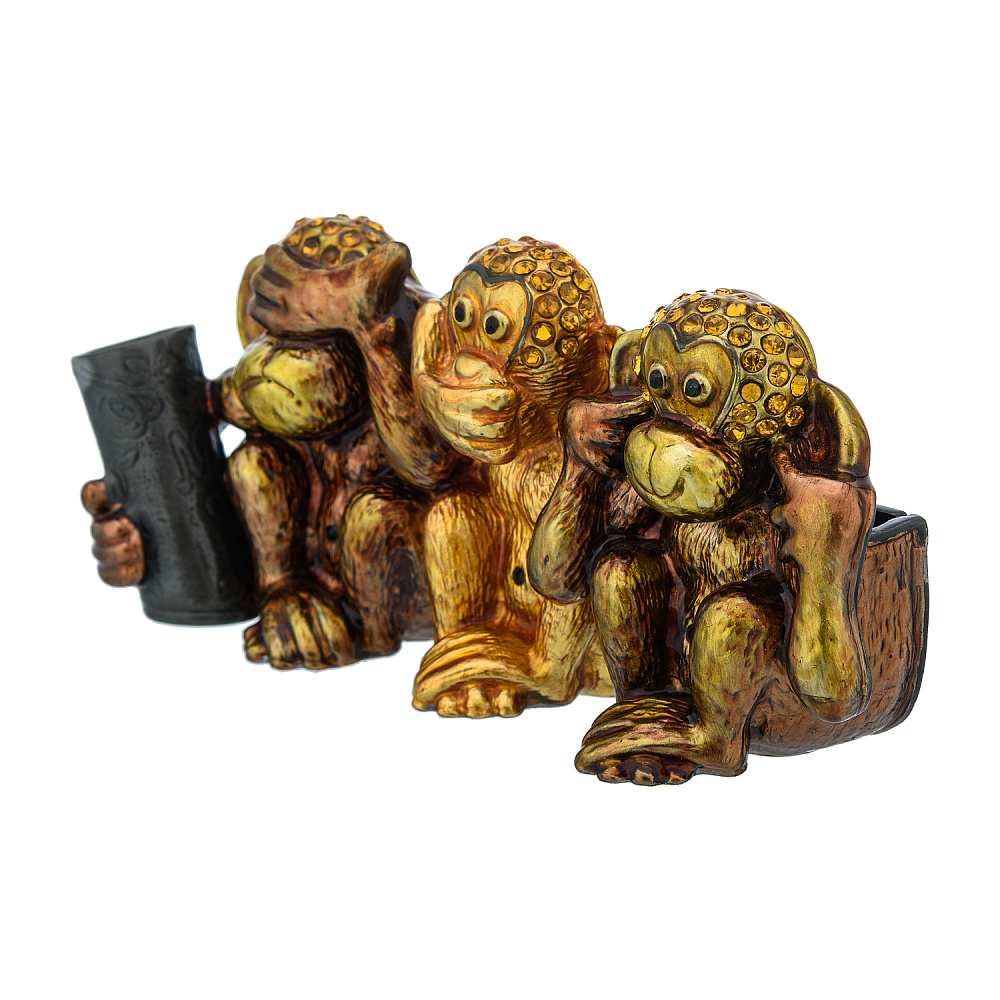 Визитница «Философское трио». Традиции Фаберже - интернет магазин Русь Велика я фото 2