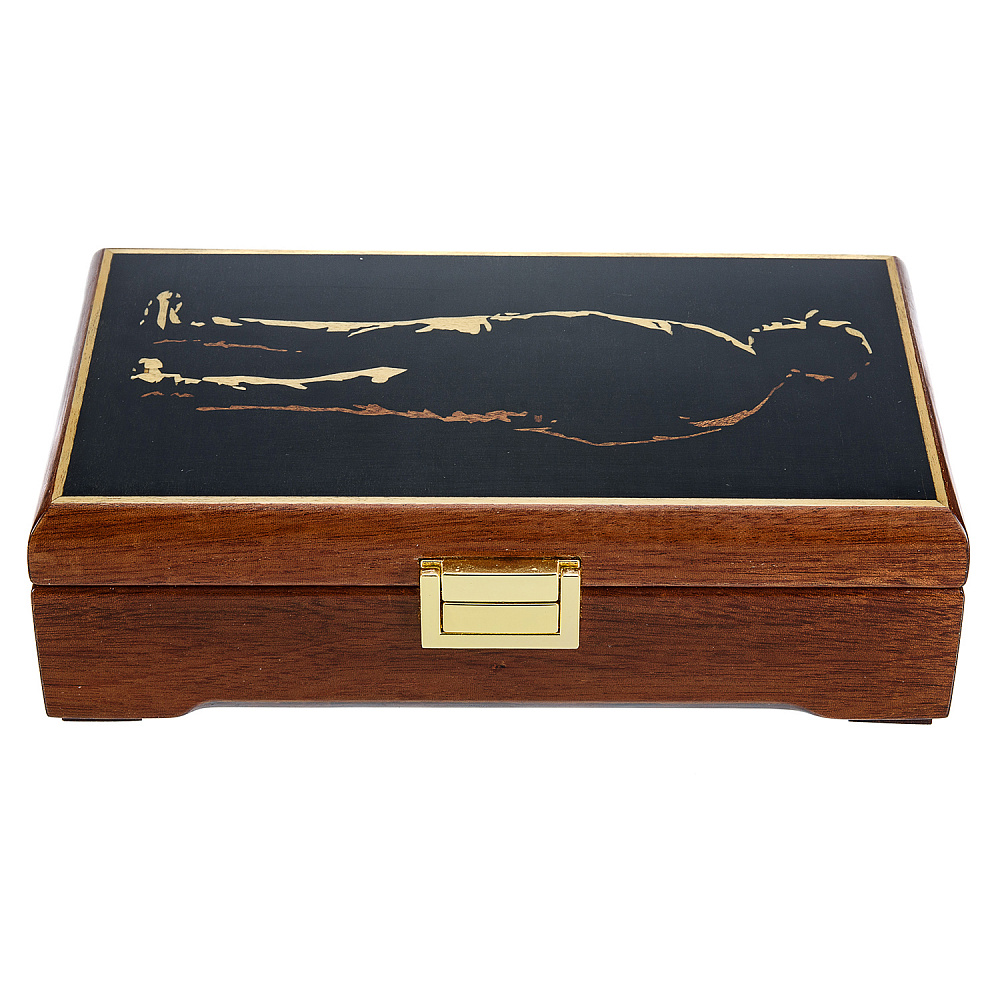 Деревянная шкатулка «Юрий Никулин» - интернет магазин Русь Велика я фото 2