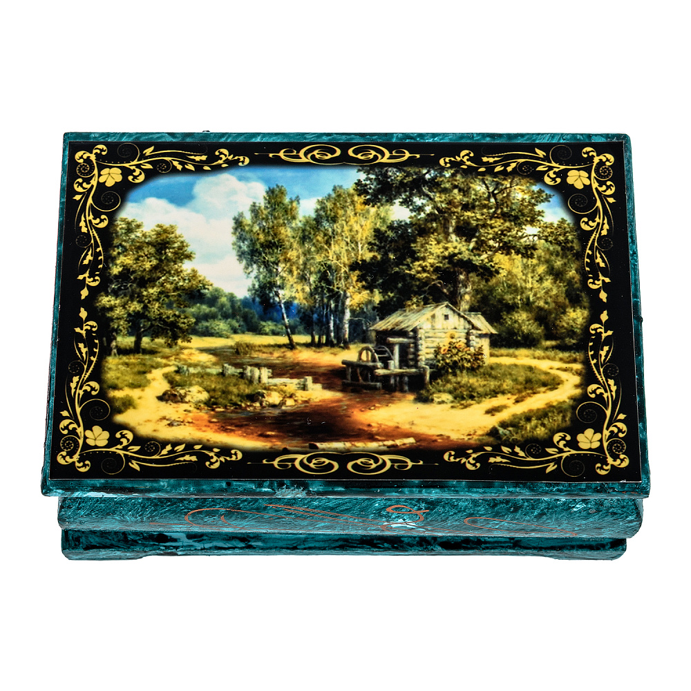 Шкатулка «Летний пейзаж» - интернет магазин Русь Велика я 