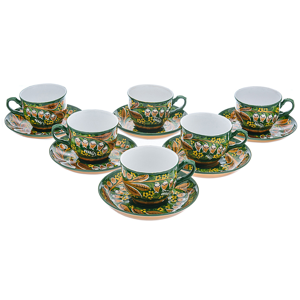 Самовар электрический 3л с сервизом «Ландыш». Хохлома - интернет магазин Русь Велика я фото 10