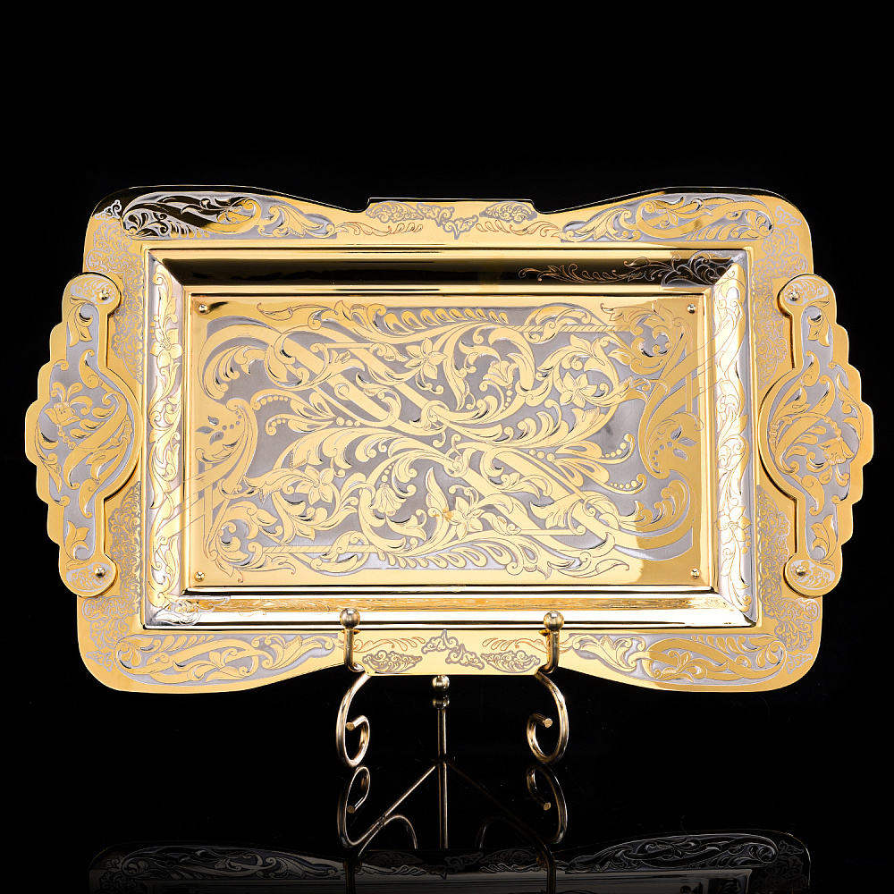 Блюдо «Орнамент». Златоуст - интернет магазин Русь Велика я 