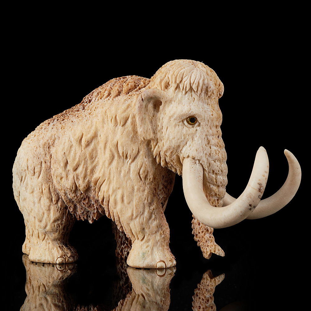 Скульптура из кости «Мамонт» - интернет магазин Русь Велика я 