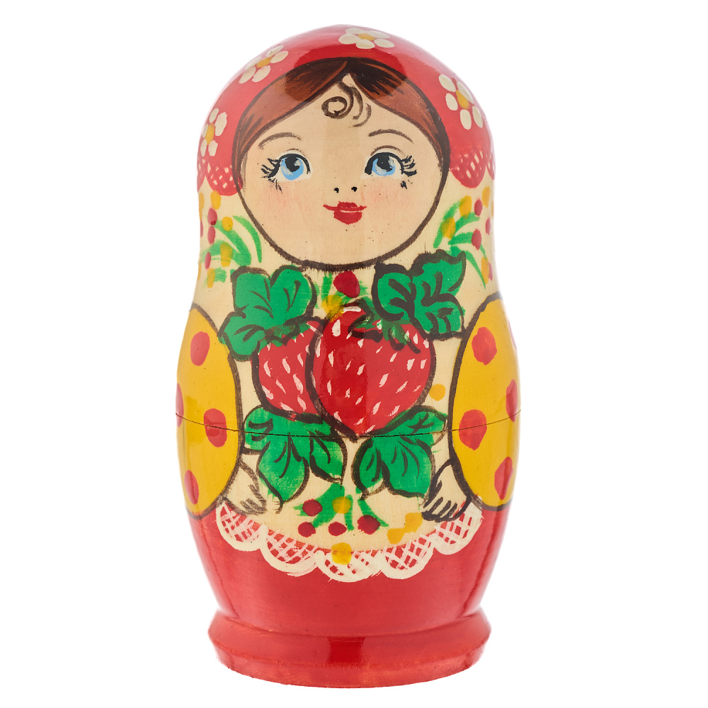 Матрешка «Ягода» 5 мест - интернет магазин Русь Велика я фото 1