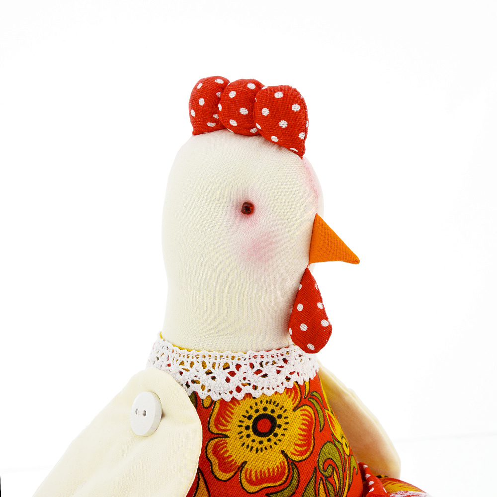 Кукла-грелка на чайник «Курочка» - интернет магазин Русь Велика я фото 4