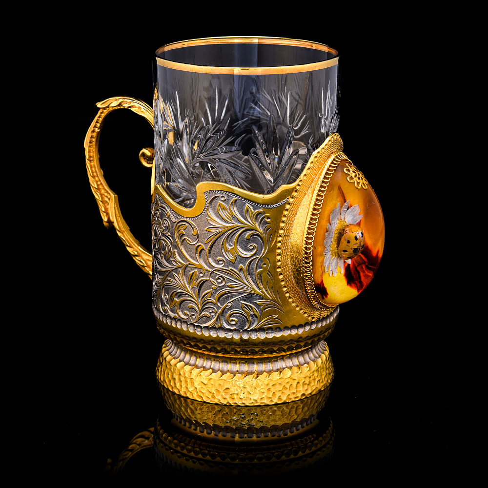 Подстаканник «Божья коровка». Златоуст - интернет магазин Русь Велика я фото 5