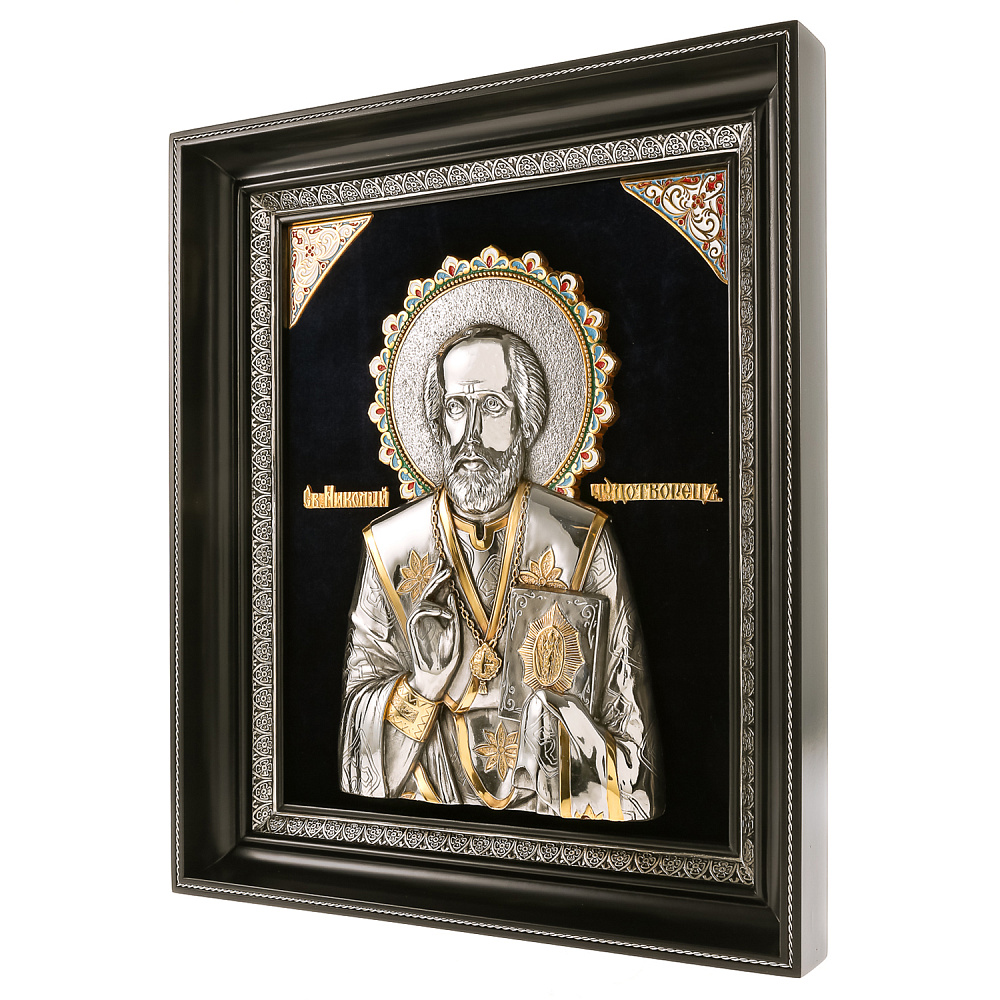 Икона «Николай Чудотворец» 41х34 см - интернет магазин Русь Велика я фото 1