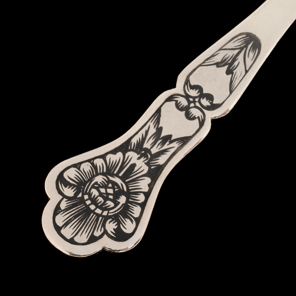 Лопатка для икры из серебра 925* - интернет магазин Русь Велика я фото 1