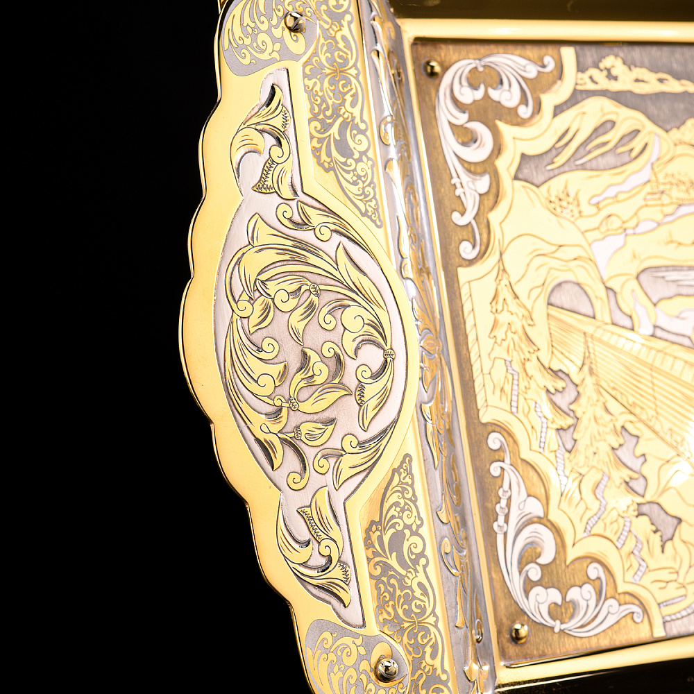 Блюдо «Локомотив». Златоуст - интернет магазин Русь Велика я фото 3