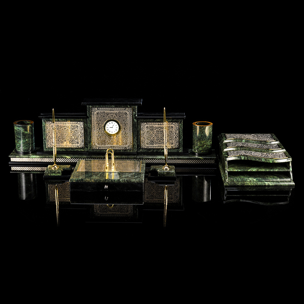 Настольный письменный набор. Златоуст - интернет магазин Русь Велика я 