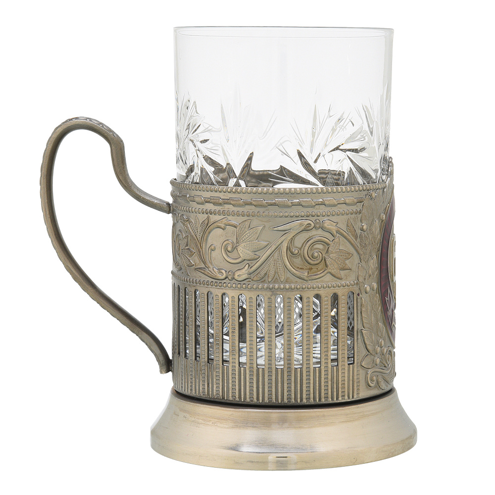 Подстаканник никелированный «Юбилейный. 65 лет» - интернет магазин Русь Велика я фото 2