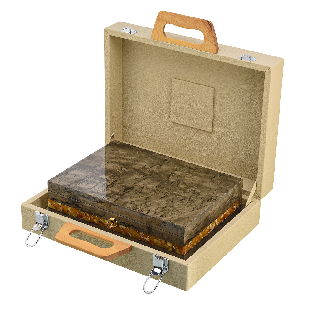 Шкатулка с янтарем «Александр» - интернет магазин Русь Велика я фото 5