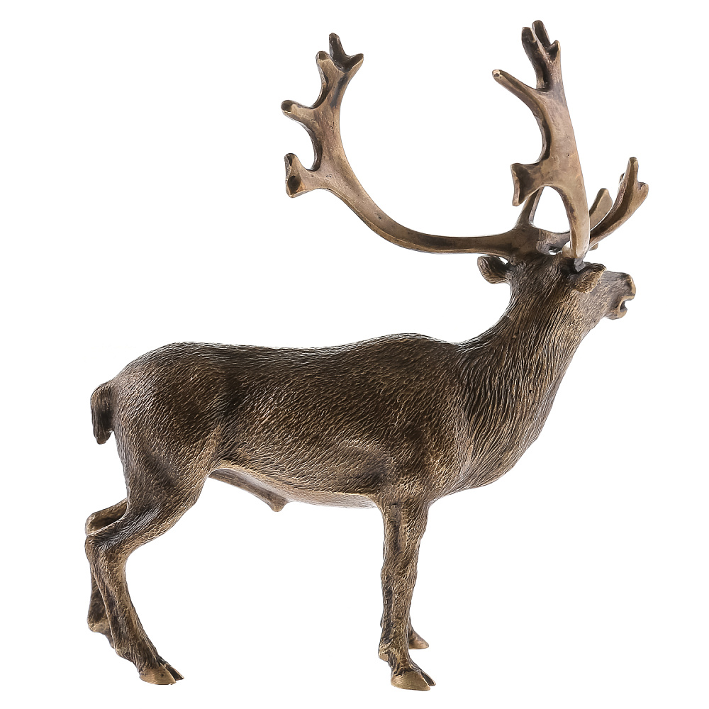 Бронзовая статуэтка «Северный олень» - интернет магазин Русь Велика я фото 3