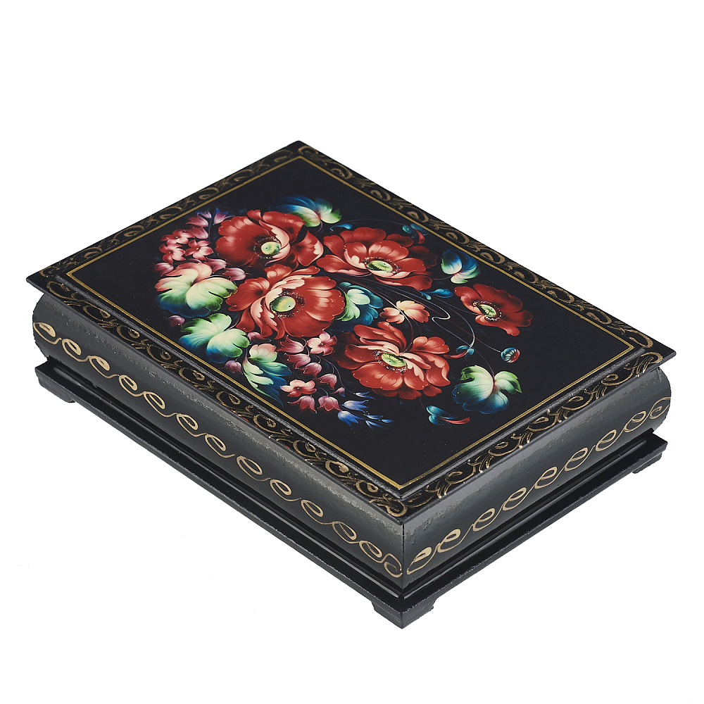 Шкатулка «Цветочные мотивы» - интернет магазин Русь Велика я фото 1