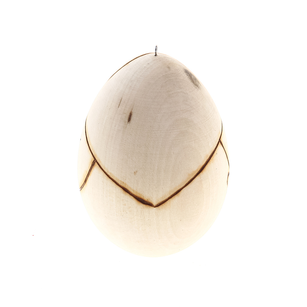 Деревянная заготовка-яйцо под роспись «Матрешка» - интернет магазин Русь Велика я фото 2