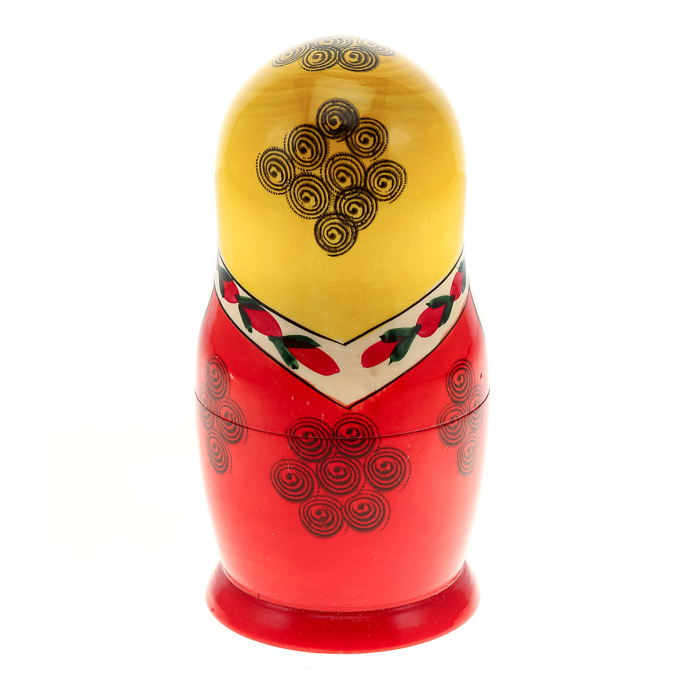 Матрешка «Семеновская» 5 мест - интернет магазин Русь Велика я фото 3