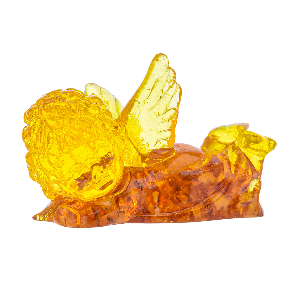 Статуэтка из янтаря «Ангел» - интернет магазин Русь Велика я 