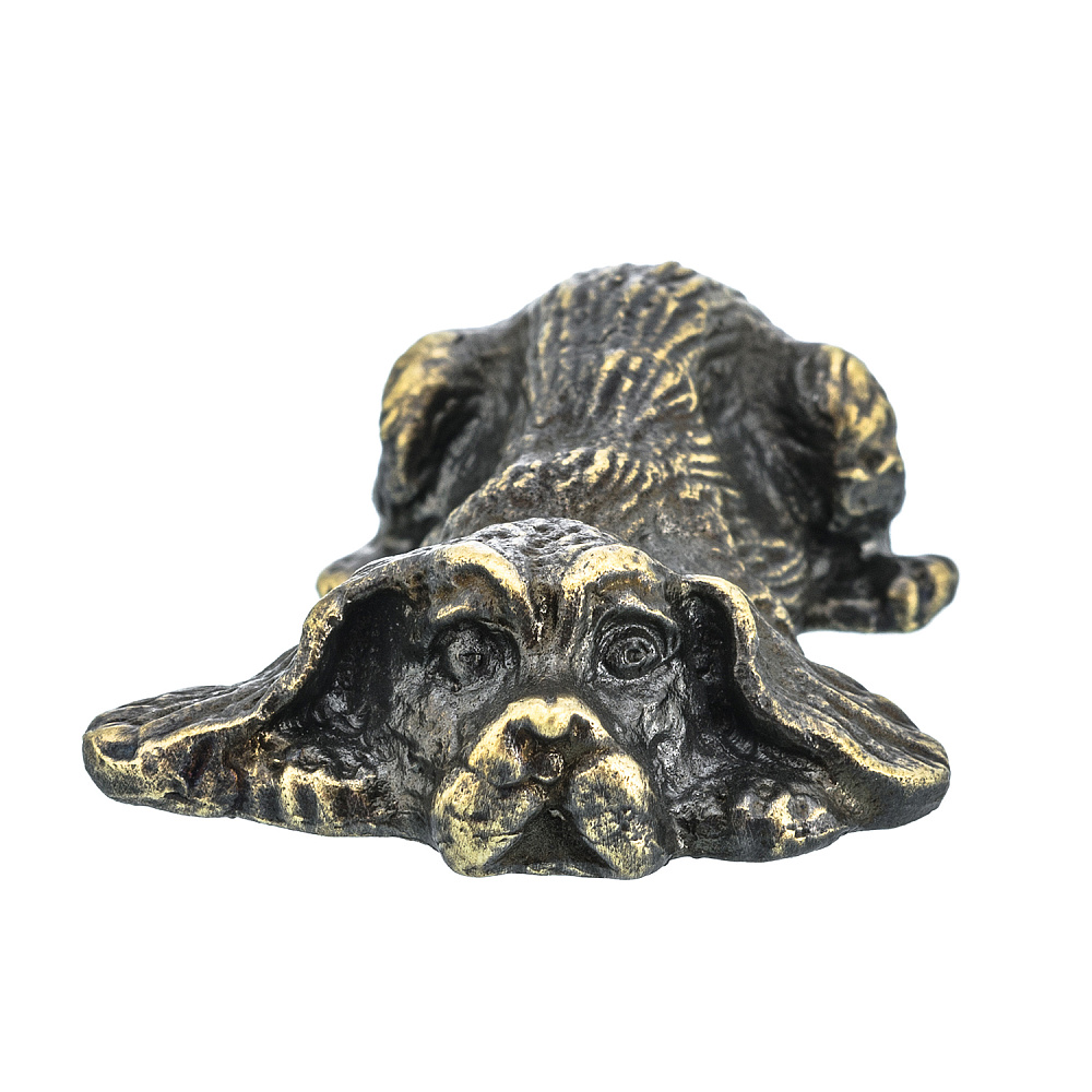 Бронзовая статуэтка «Щенок» - интернет магазин Русь Велика я фото 1