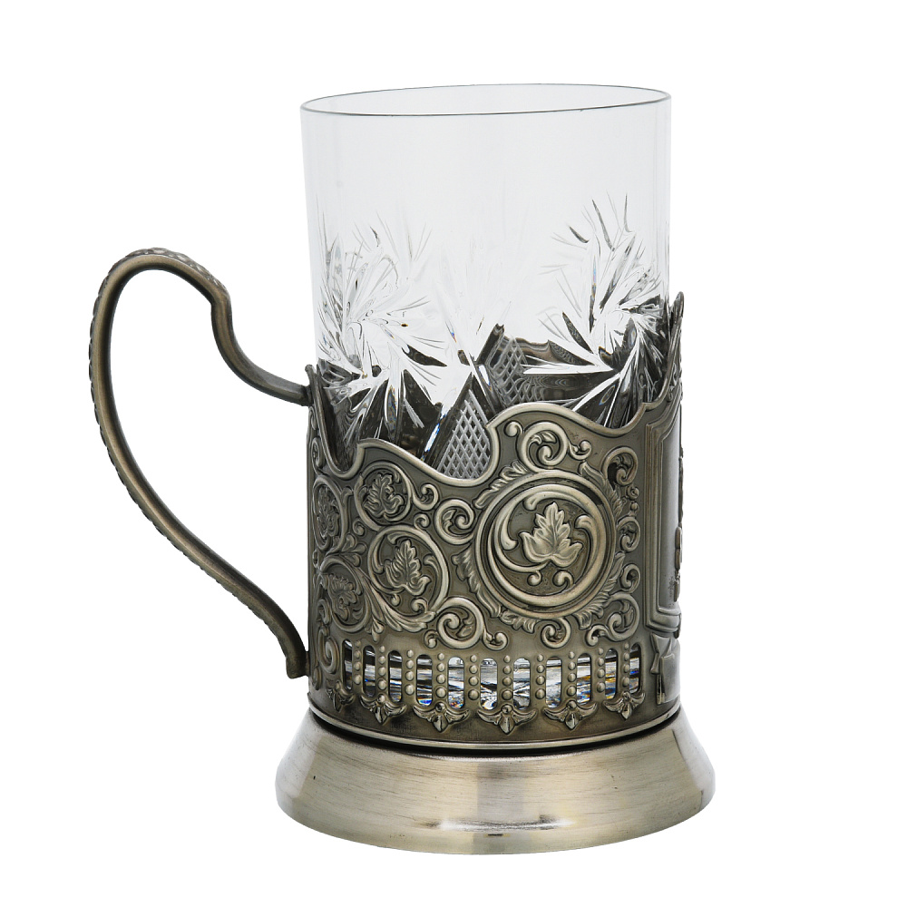 Подстаканник никелированный «Победа 80 лет» - интернет магазин Русь Велика я фото 2