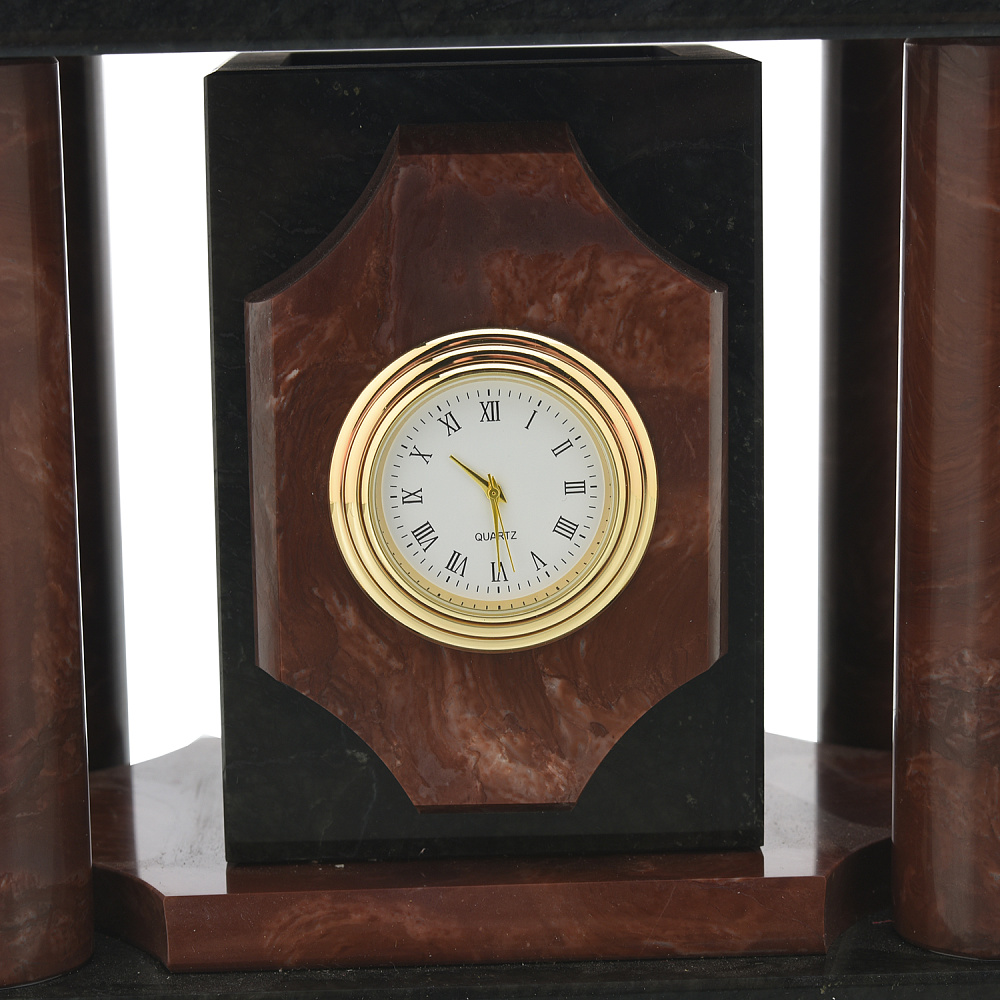 Часы настольные из камня «Орел» - интернет магазин Русь Велика я фото 4