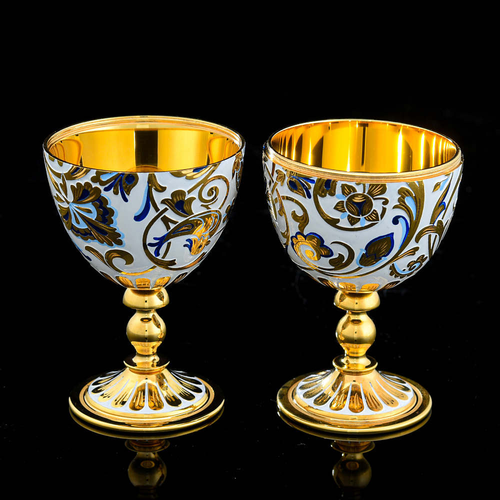 Пасхальное яйцо-рюмка. Златоуст - интернет магазин Русь Велика я фото 1