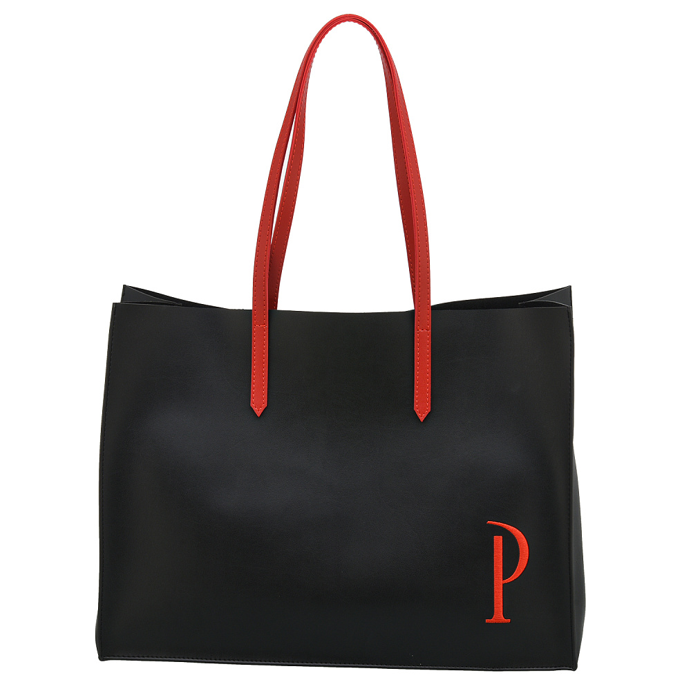 Подарочный пакет-упаковка из экокожи «Р» 32х15х42 см - интернет магазин Русь Велика я фото 1