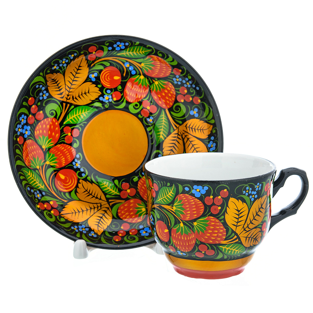 Самовар электрический 3 л «Клубника». Хохлома - интернет магазин Русь Велика я фото 9