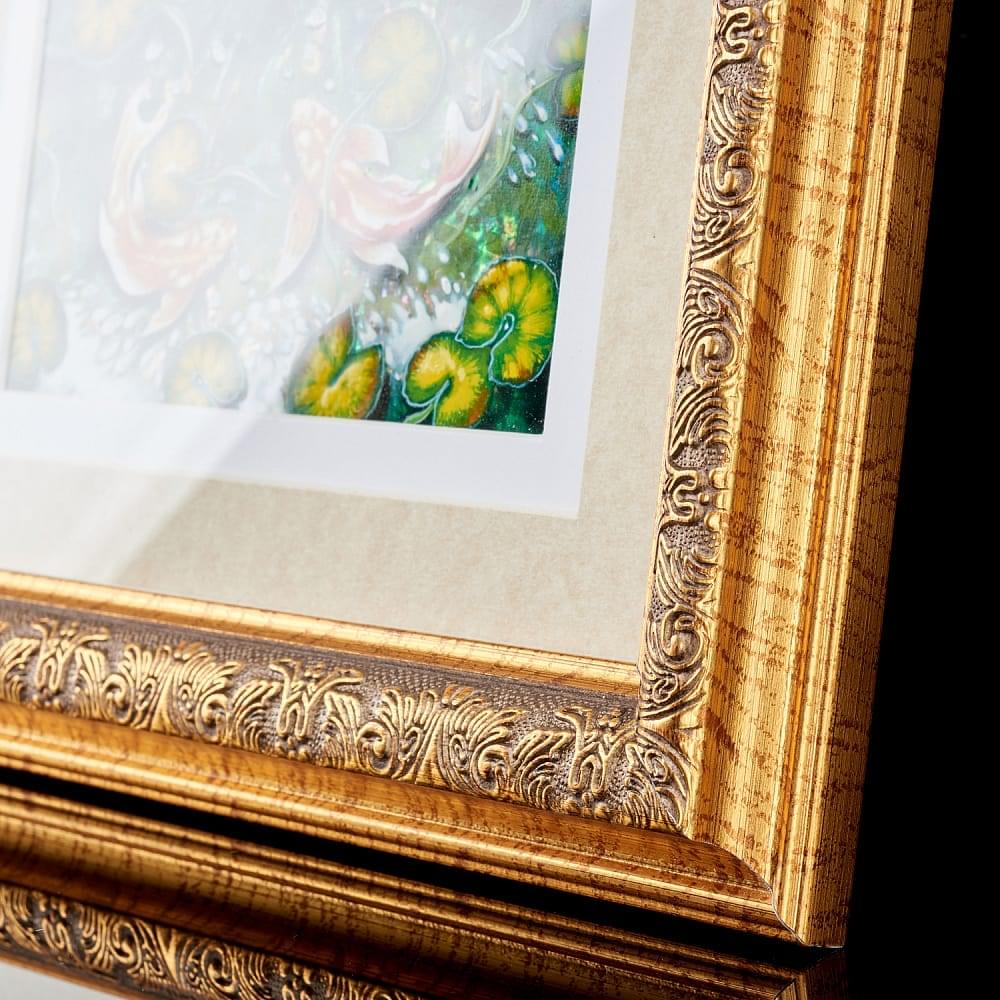 Картина с перламутром «Рыбы» 25 х 19 см. - интернет магазин Русь Велика я фото 2