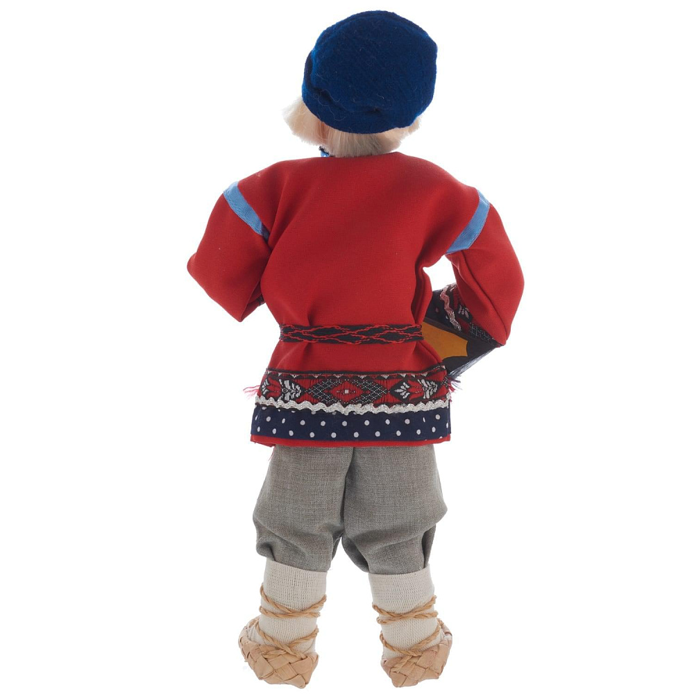 20018 Кукла «Федя с балалайкой» (ручная работа) - интернет магазин Русь Велика я фото 3