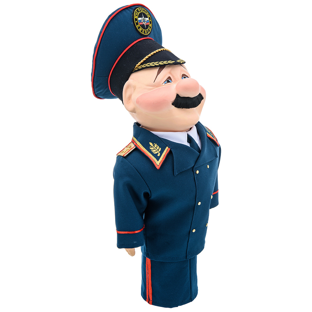 Кукла-бар «Генерал МЧС» для бутылки 0,5-0,7 мл - интернет магазин Русь Велика я фото 1