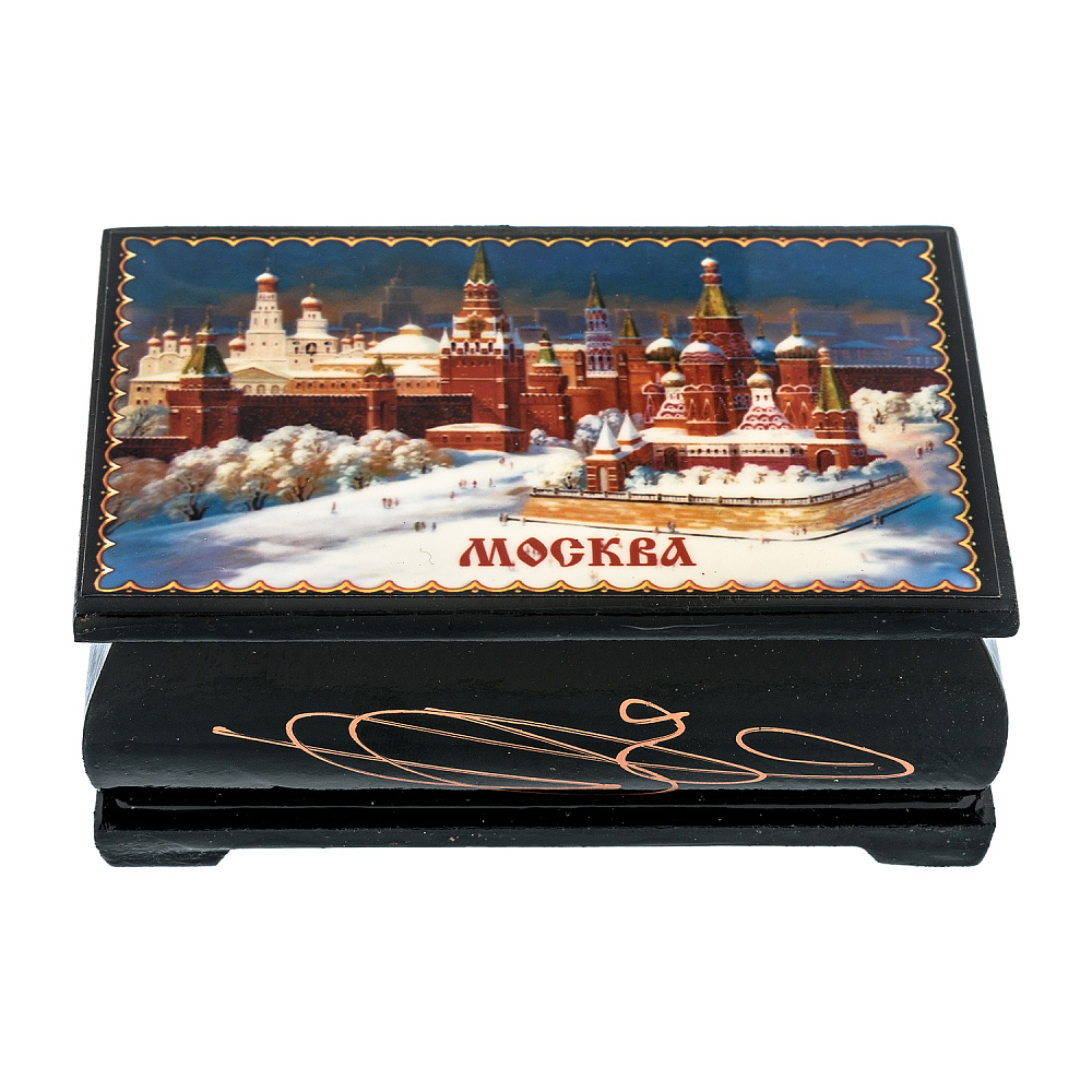 Шкатулка «Москва. Зима» - интернет магазин Русь Велика я фото 2