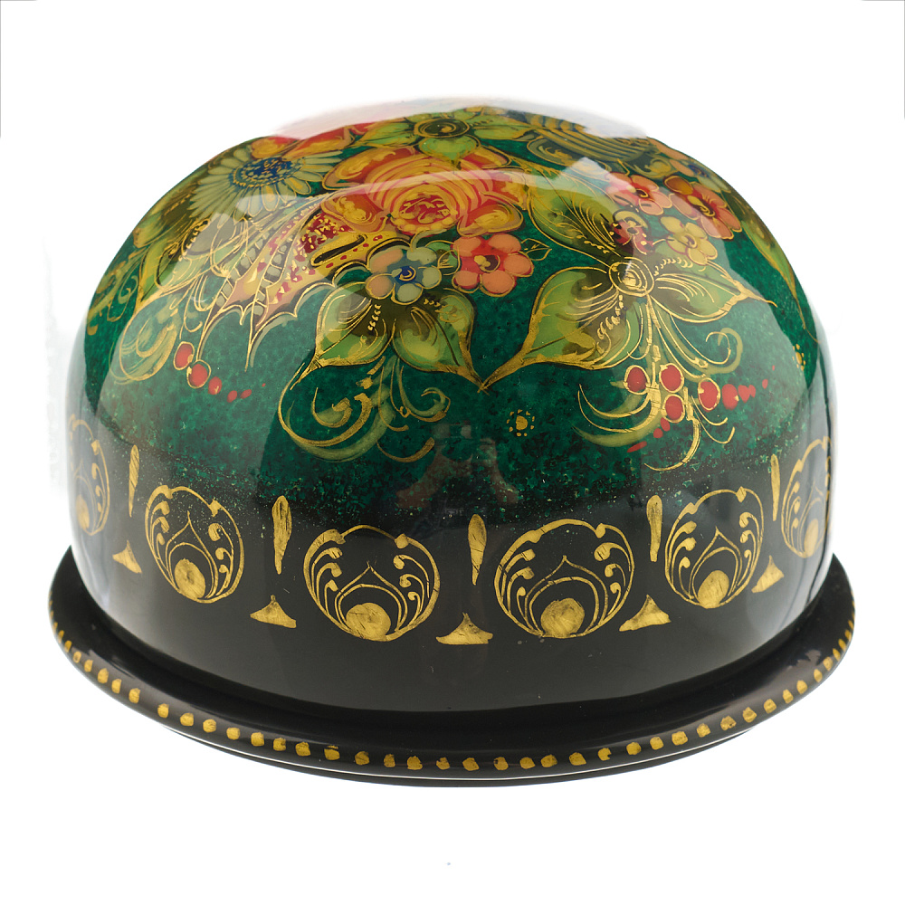 Шкатулка с художественной росписью «Цветы» - интернет магазин Русь Велика я фото 1