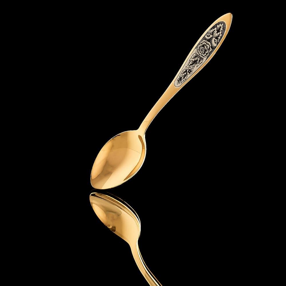 Столовый набор «Эгоист №14» на 1 персону. Серебро 925* - интернет магазин Русь Велика я фото 7