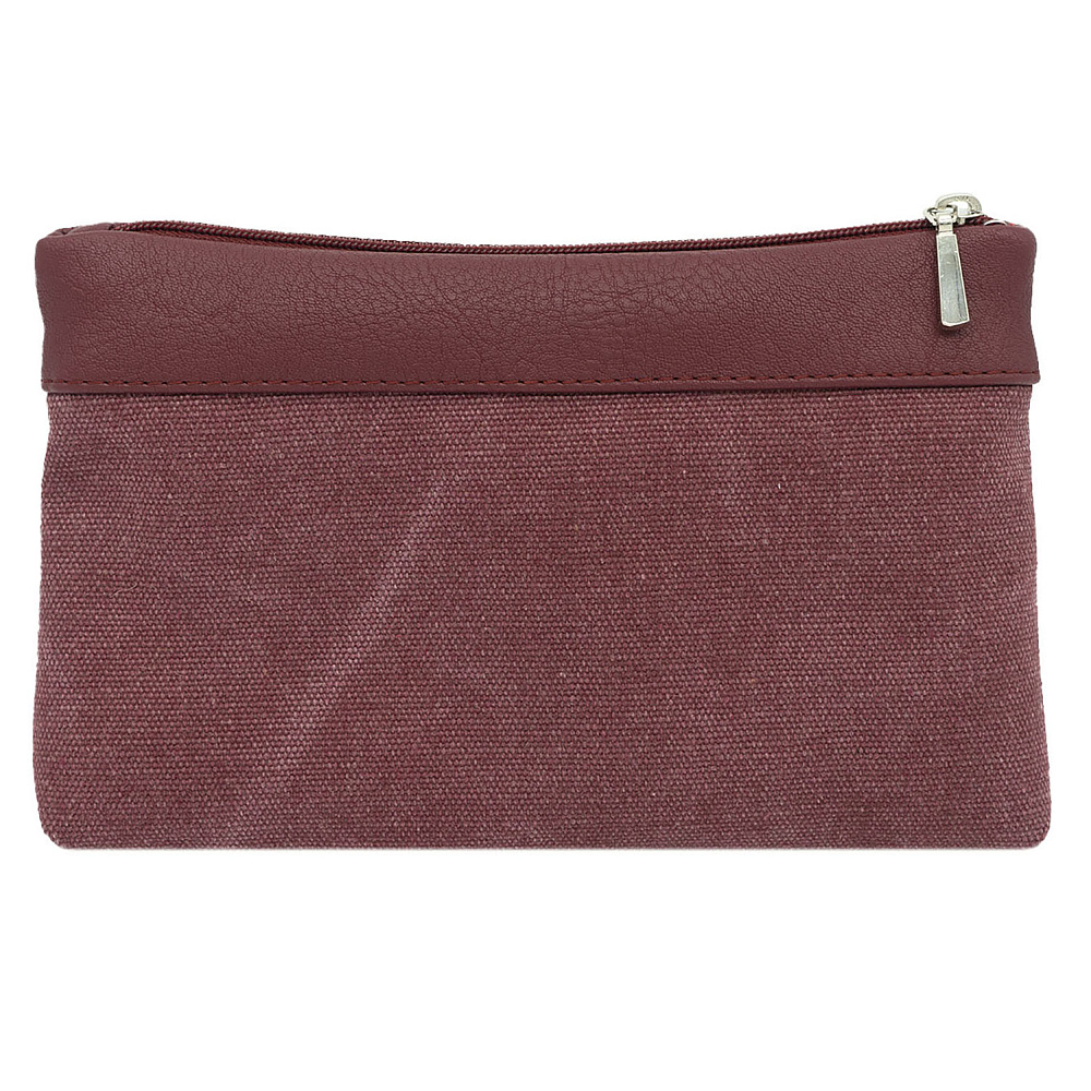 Косметичка «Летний сад». Бордовая с вышивкой - интернет магазин Русь Велика я фото 4