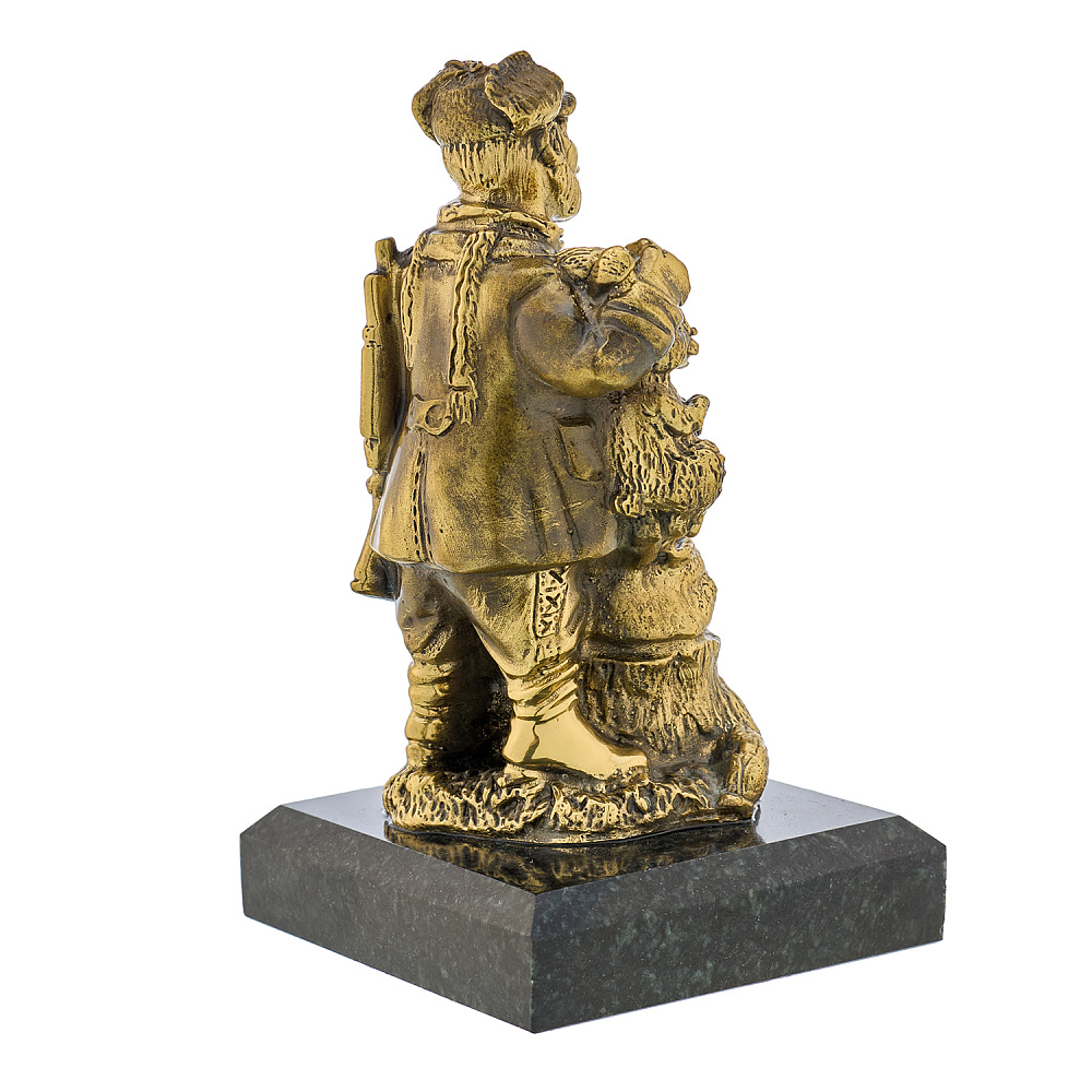 Бронзовая статуэтка «Охотник» - интернет магазин Русь Велика я фото 2