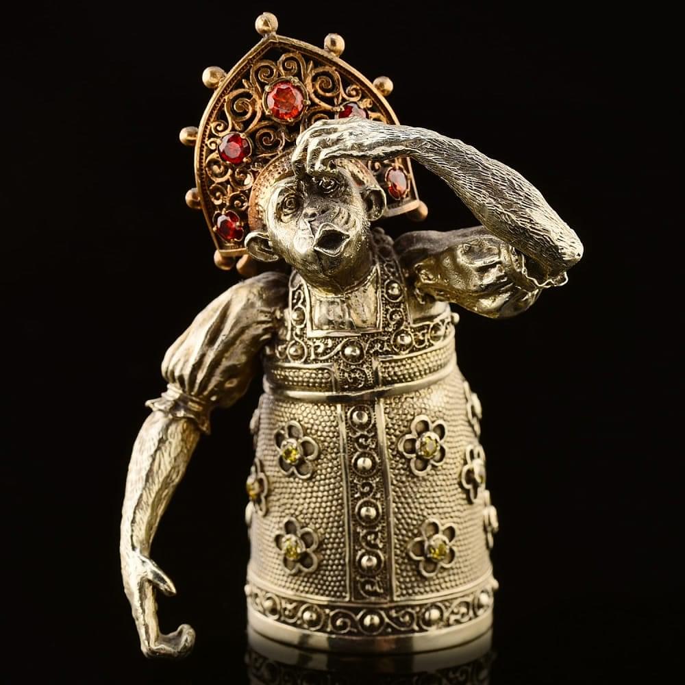 Бронзовый колокольчик «Царевна Чичи» - интернет магазин Русь Велика я фото 1