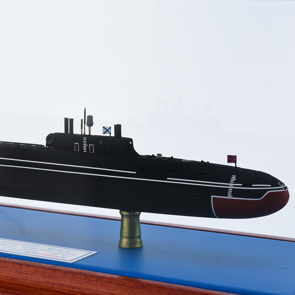 Макет подводной лодки МАПЛ проект 955 «Борей-А». 1:600 - интернет магазин Русь Велика я фото 3