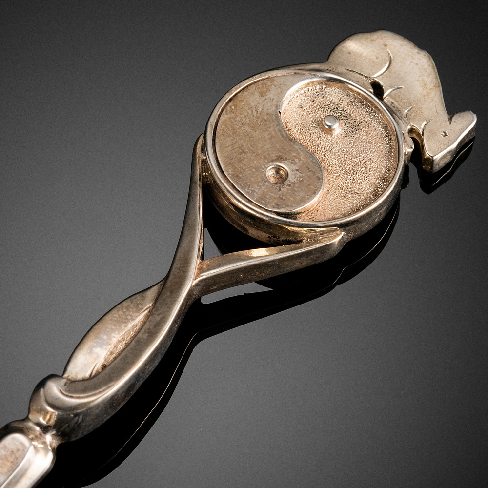 Ложка «Восточный гороскоп — Крыса». Серебро 875* - интернет магазин Русь Велика я фото 1