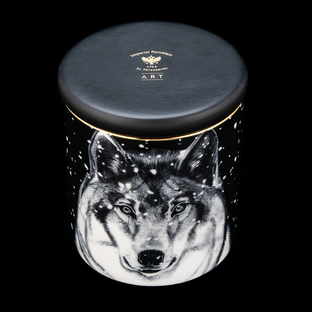 Свеча ароматическая «Тотем. Волк». Аромат «Тиковое дерево». ИФЗ - интернет магазин Русь Велика я фото 2