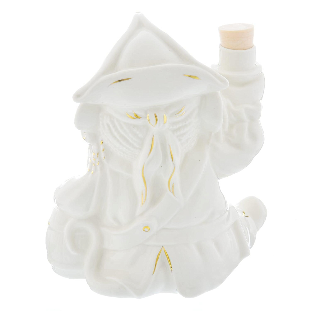 Штоф фарфоровый 500 мл «Крыса-пират». Гжель - интернет магазин Русь Велика я фото 4