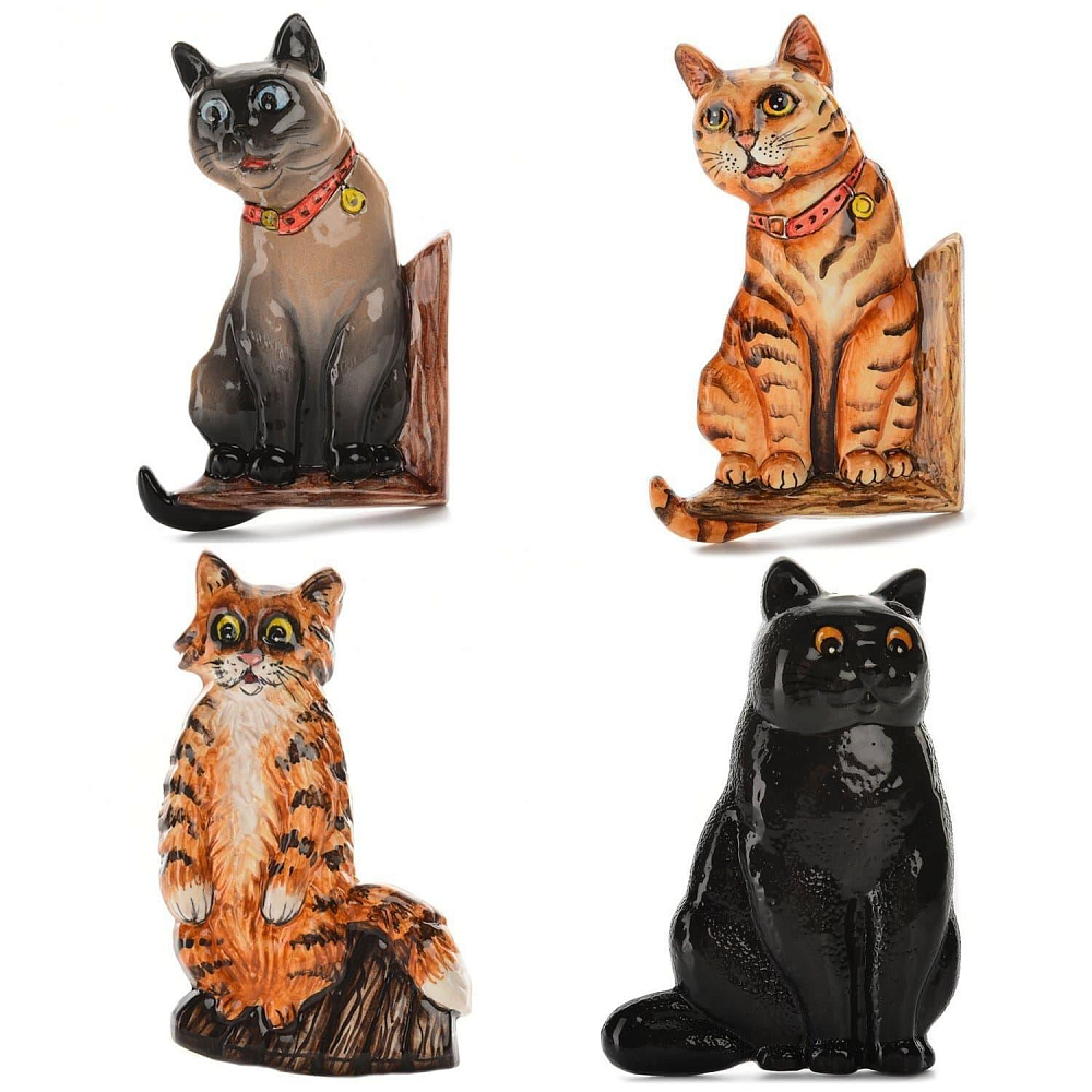 Керамика Магнит с котом в ассортименте - интернет магазин Русь Велика я 