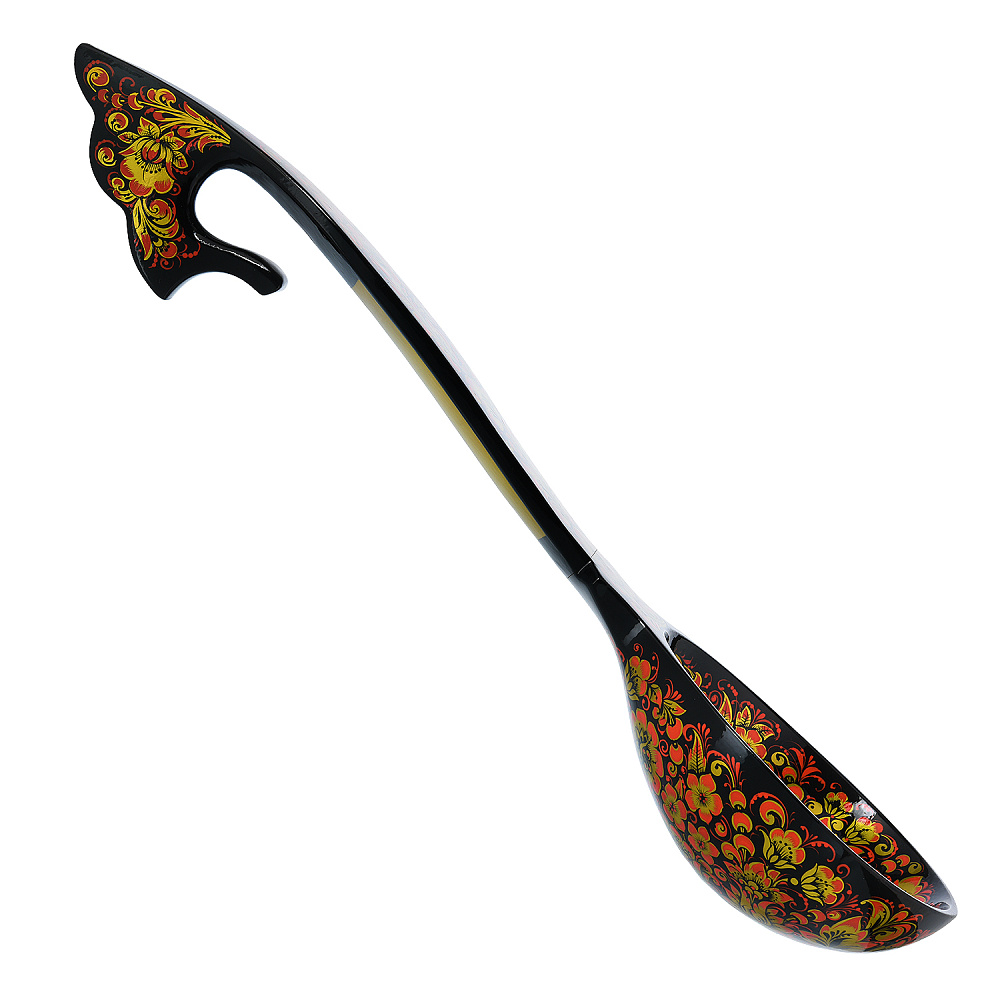 Ложка-ковш «Мирская». Хохлома - интернет магазин Русь Велика я фото 2