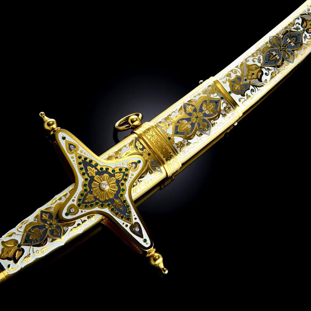 Сабля сувенирная «Восточная». Златоуст - интернет магазин Русь Велика я фото 3