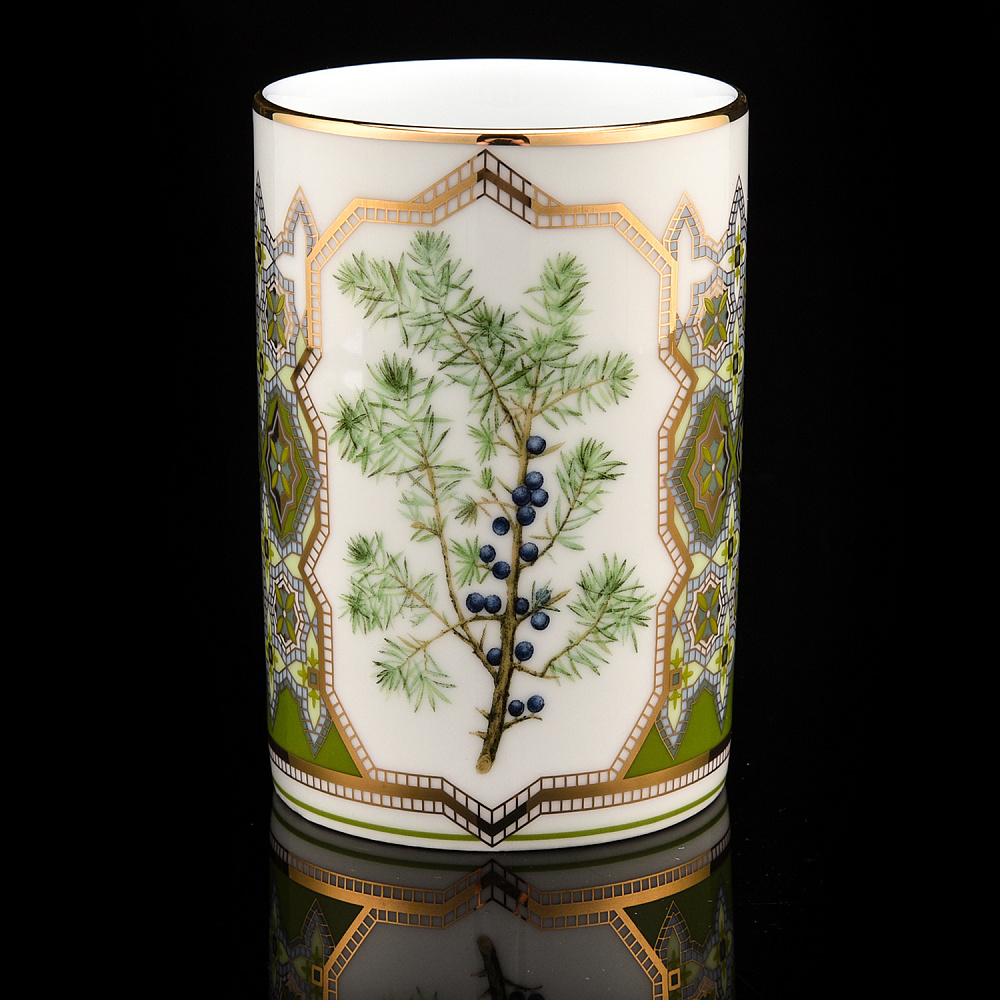 Чайный бокал 400 мл «Можжевельник ароматный». Форма Соло. ИФЗ - интернет магазин Русь Велика я 