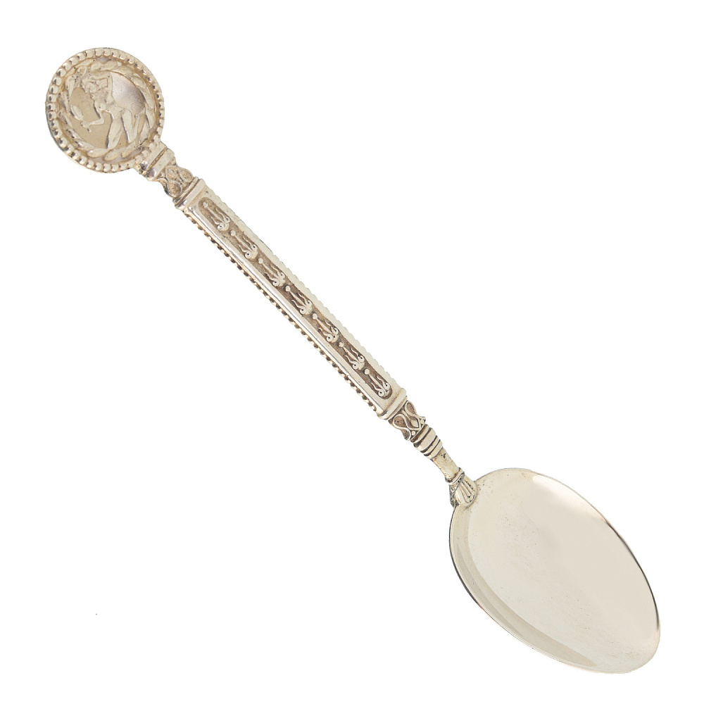 Чайная ложка с ажурной ручкой «Знак зодиака Дева» - интернет магазин Русь Велика я 