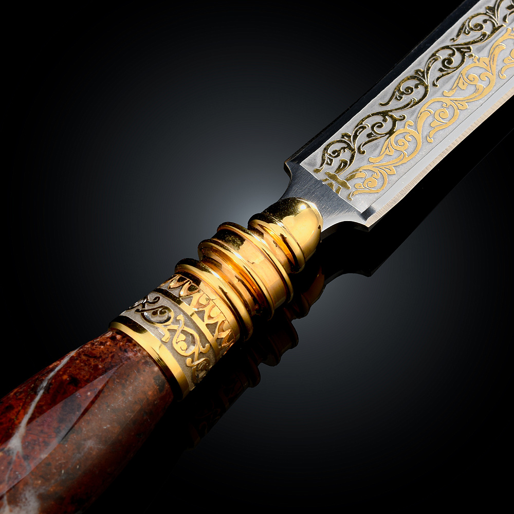 Набор с лупой и ножом для бумаг. Златоуст - интернет магазин Русь Велика я фото 2