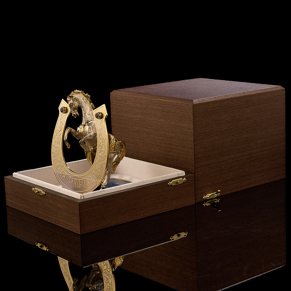 Лошадь Символ 2026 года. Подкова «На счастье». Златоуст - интернет магазин Русь Велика я фото 4