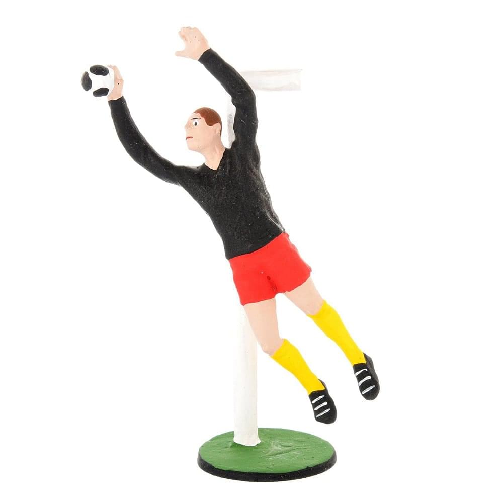 Оловянная миниатюра «Футбол. Красно-жёлтые» в берёзовой шкатулке - интернет магазин Русь Велика я фото 6