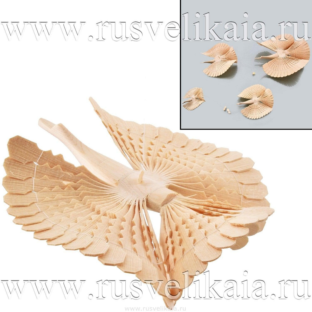 Птица счастья В ассортименте Архангельская резьба - интернет магазин Русь Велика я 