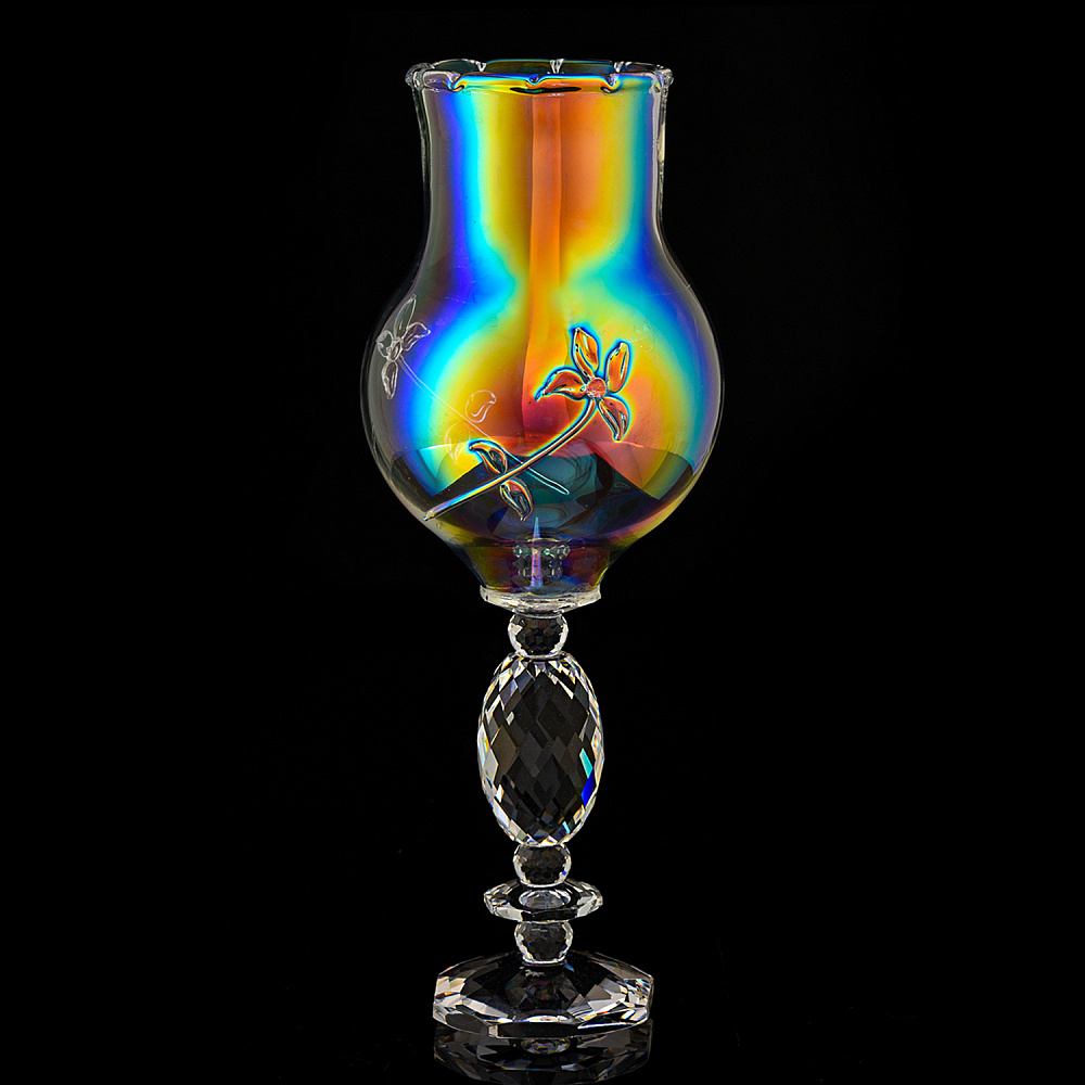 Подсвечник из хрусталя - интернет магазин Русь Велика я 